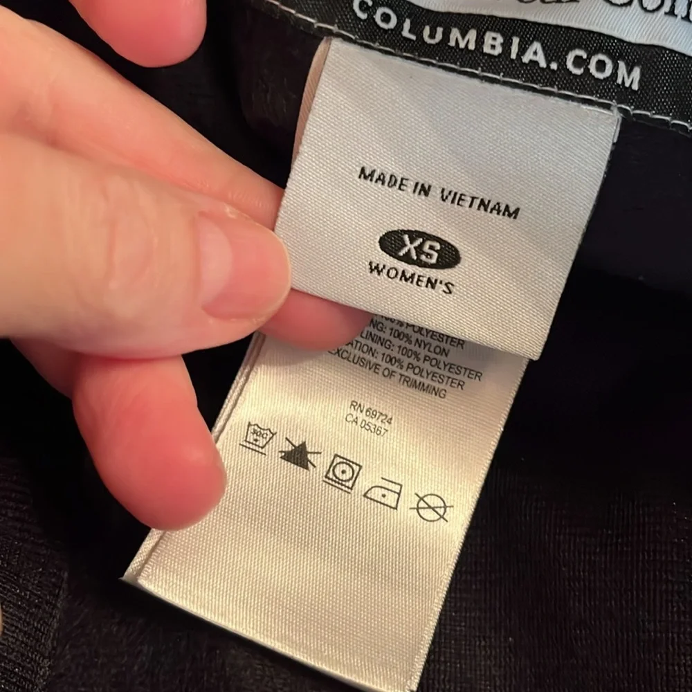NEW Columbia XS Omni-Tech BLACK snowboard snow ski pants women sealed seams NICE